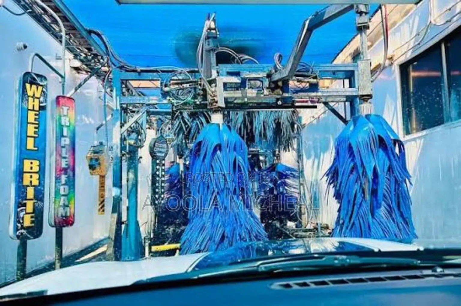 Automatic Drive-Through Car Wash System.