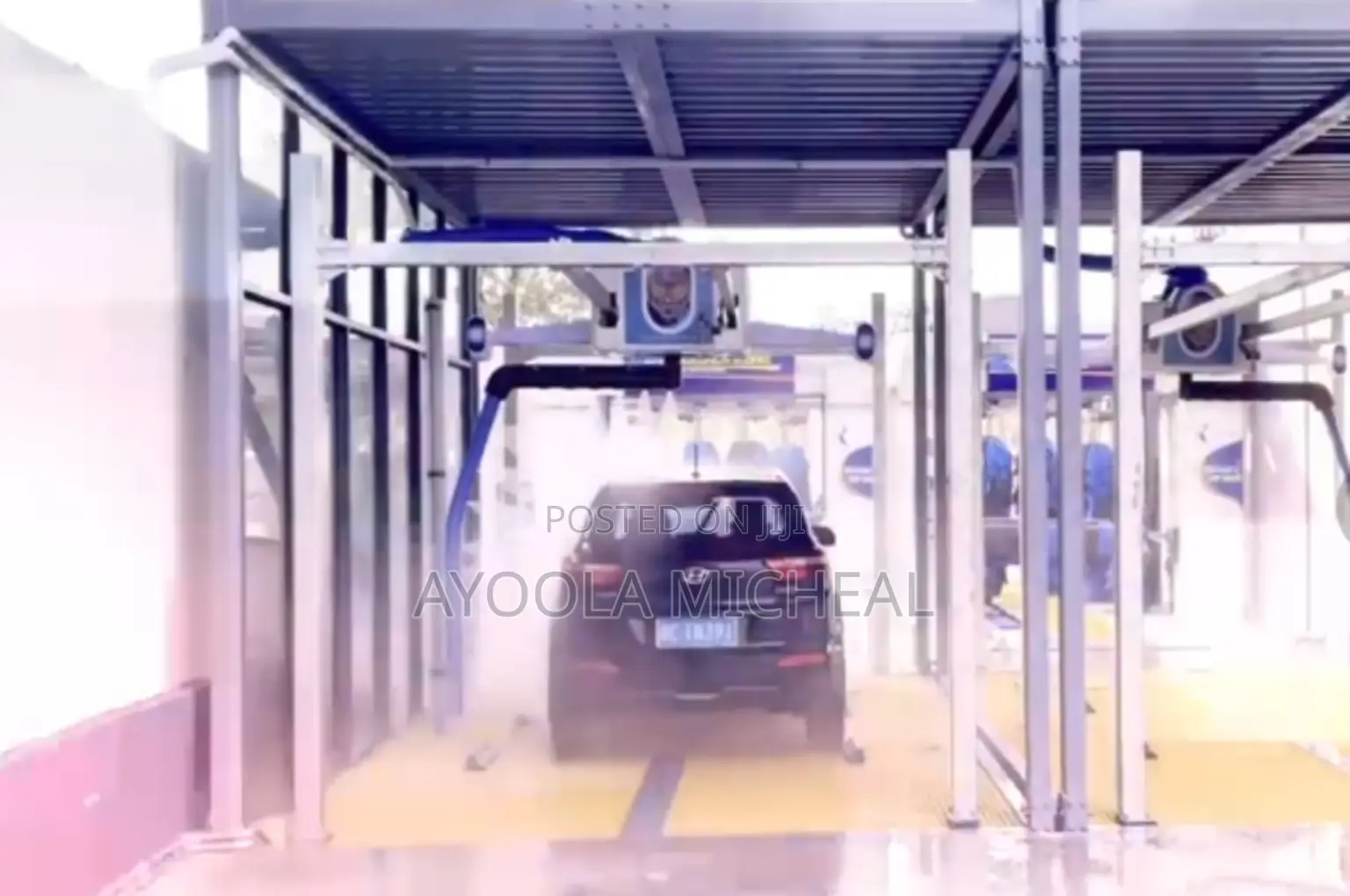 Automatic Drive-Through Car Wash System.