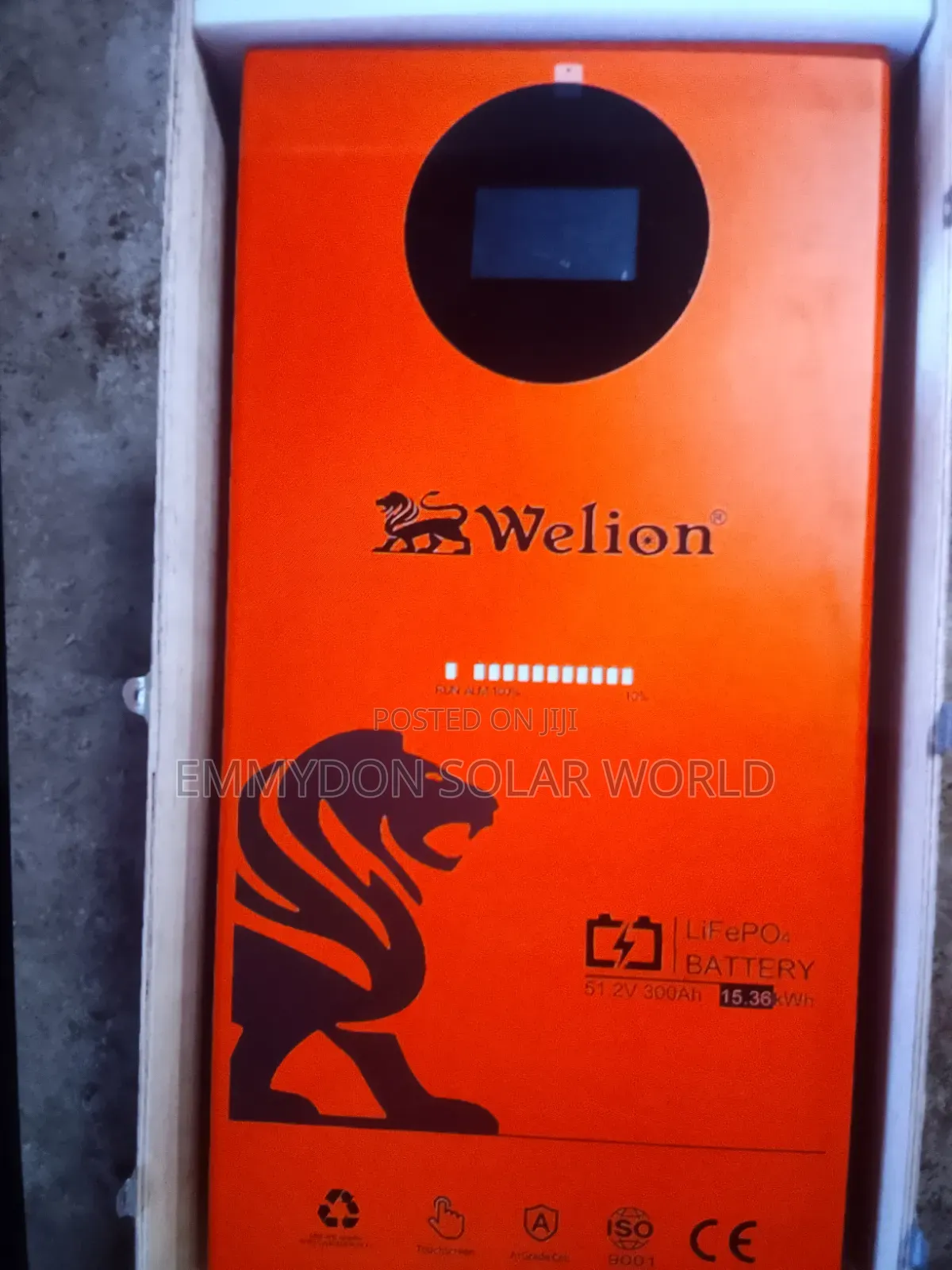 WELION Solar Lithium Battery 15kwh 48v