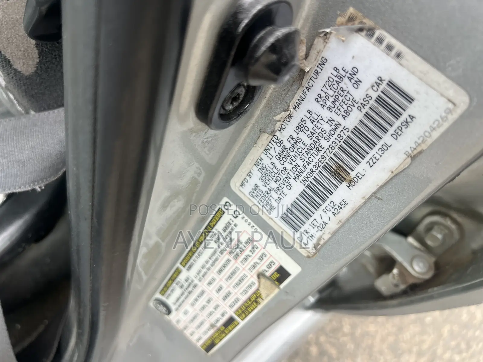 Toyota Corolla 1.6 VVT-i 2007 Silver