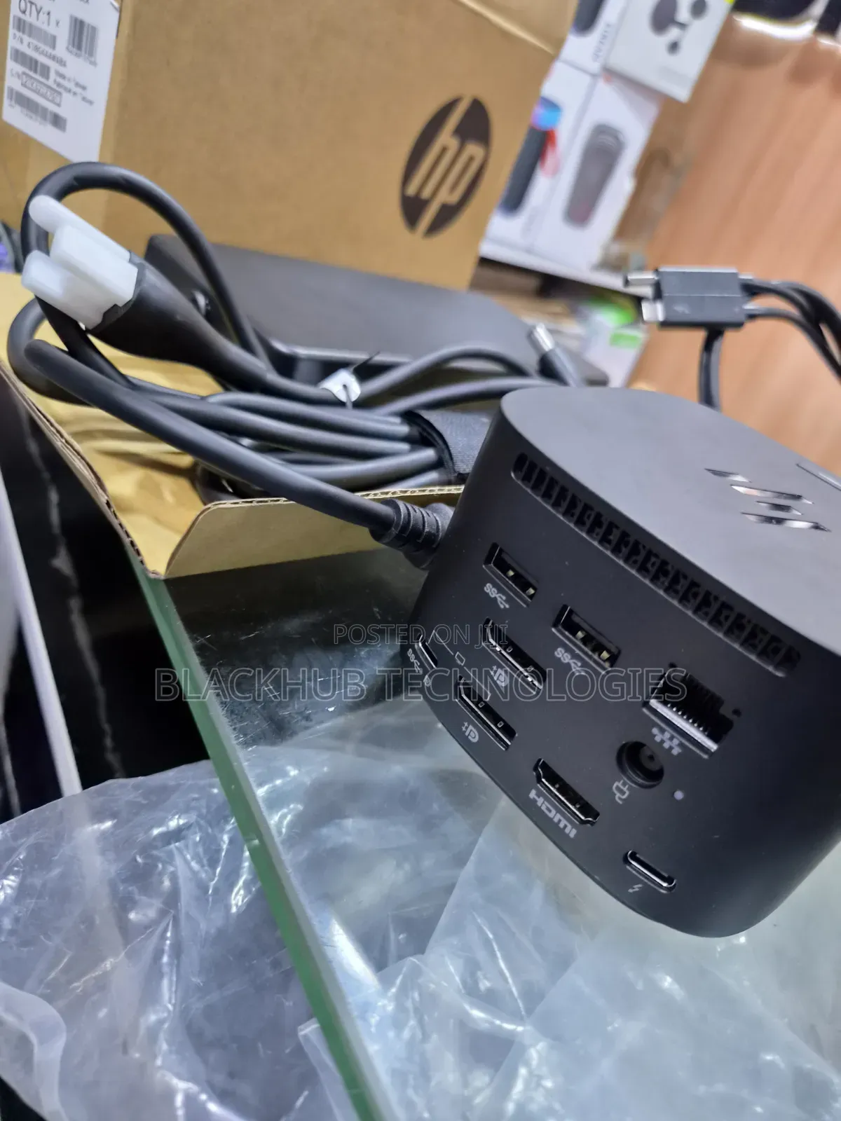 Open Box HP Thunderbolt Dock 280W G4 With Combo Cable
