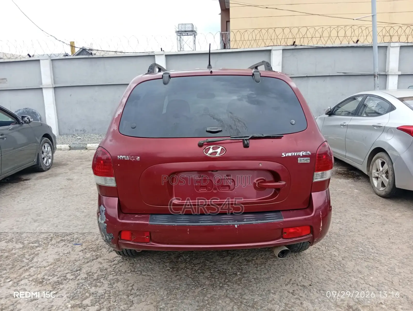 Hyundai Santa Fe 2006 Red