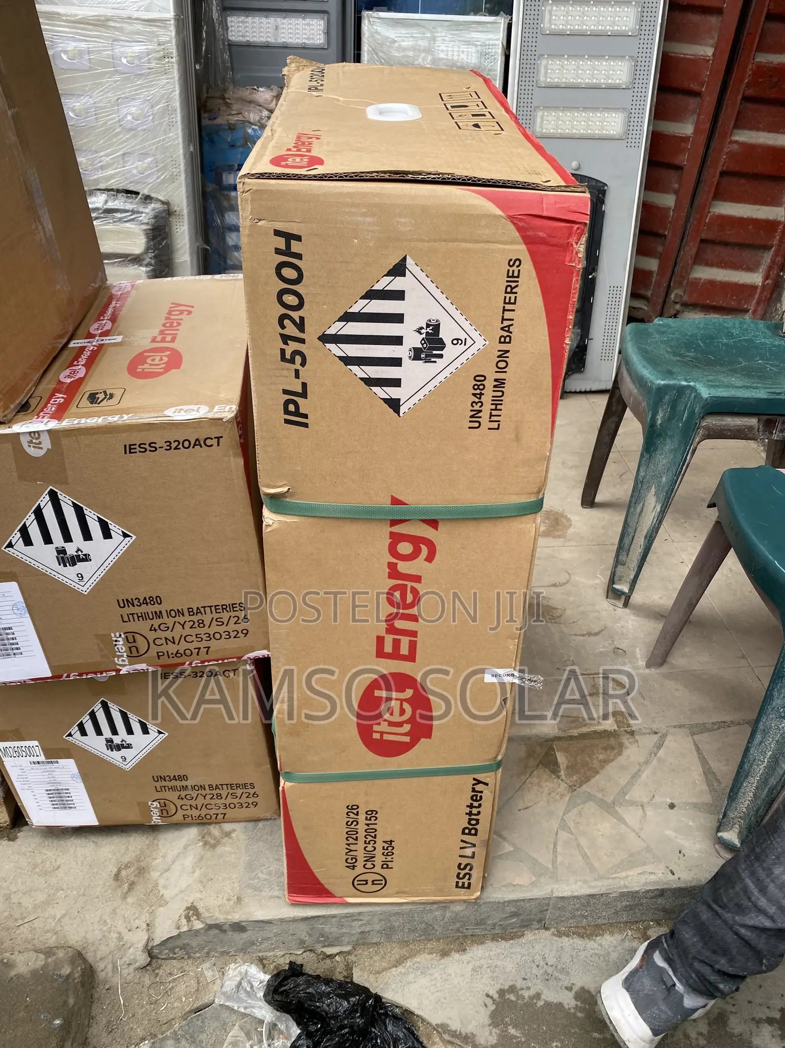 10kwh 48V Itel Lithium Battery