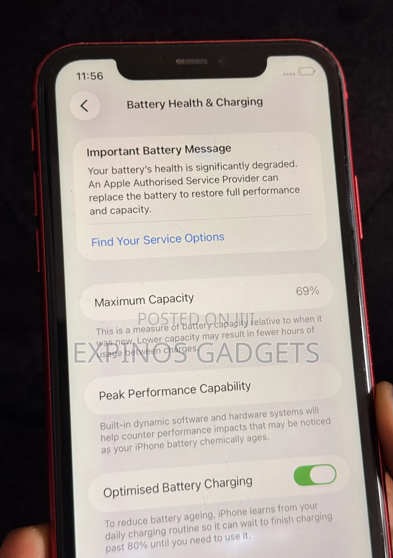 Apple iPhone 11 64 GB Red