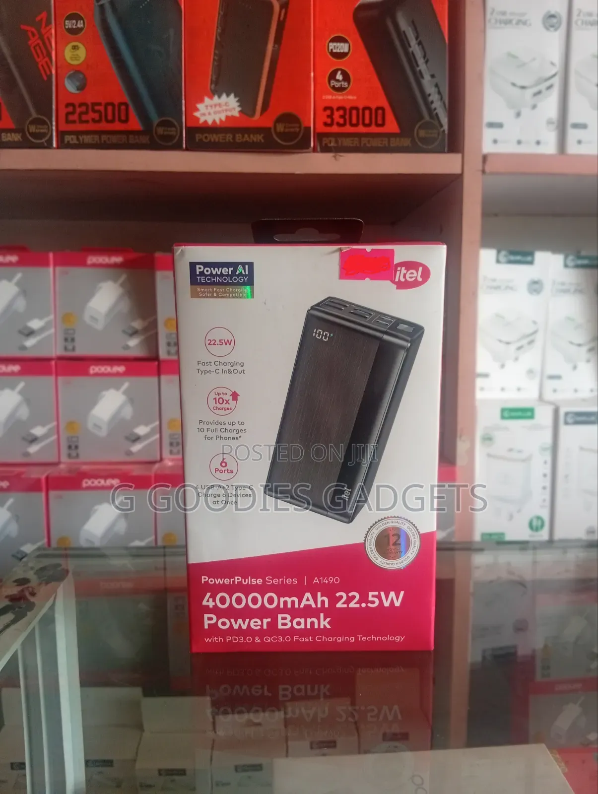 Itel 40000 Mah Power Bank
