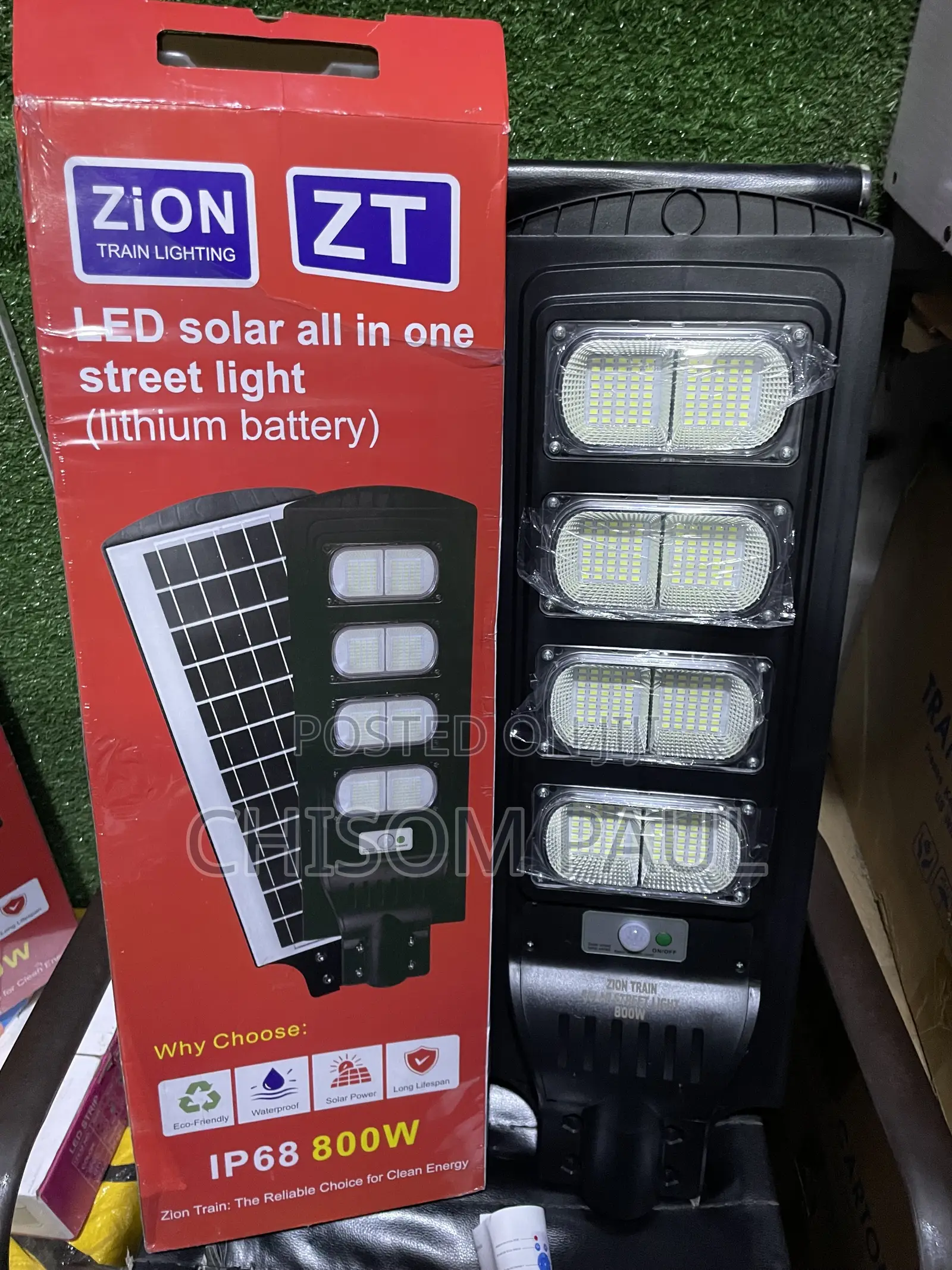 800Watts Solar Street Light