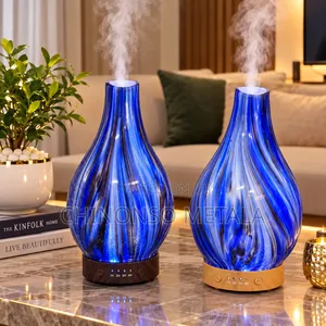 Ultrasonic Aroma Humidifier With 7coloured Led Light