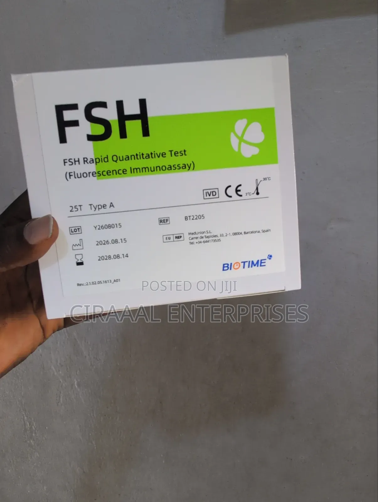 FSH Fluorescence Immunoassay
