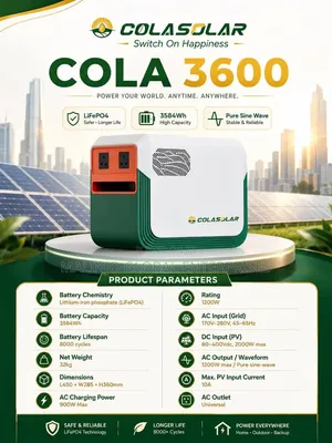 Cola Sola Generator 3600