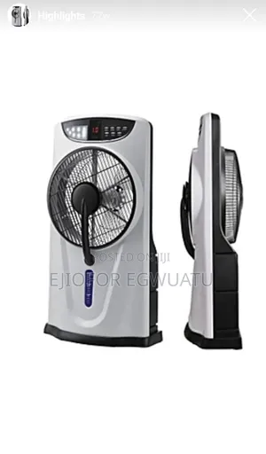 Rechargeable Fans.
