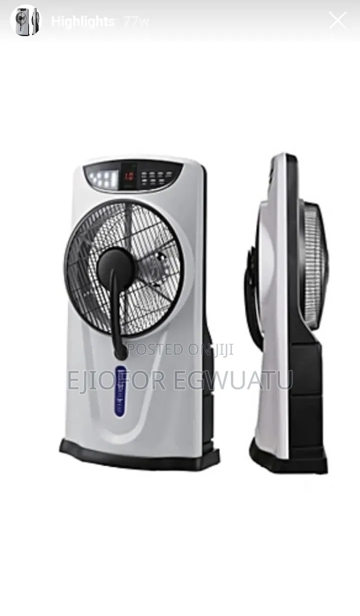 Rechargeable Fans.
