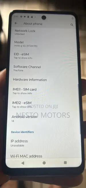 Motorola Moto G 5G 128 GB Gray