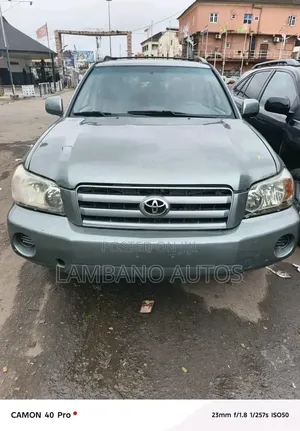 Toyota Highlander 2006 Gray