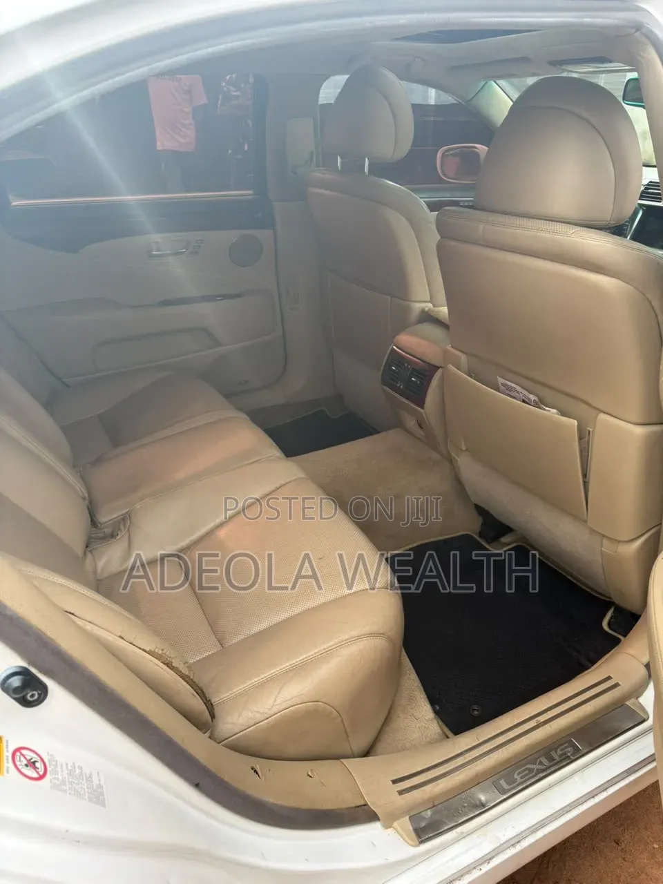 Lexus LS 460 L AWD 2008 White