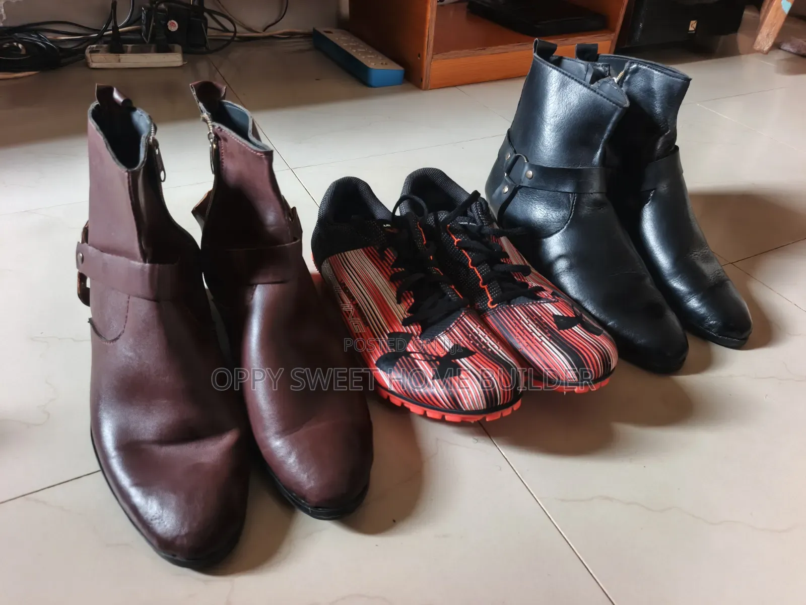 Three Different Shoe for Sell Together at a Very Lower Price