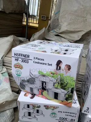Hoffner HF3003 3pcs Aluminium Pot 20cm 22cm 24cm