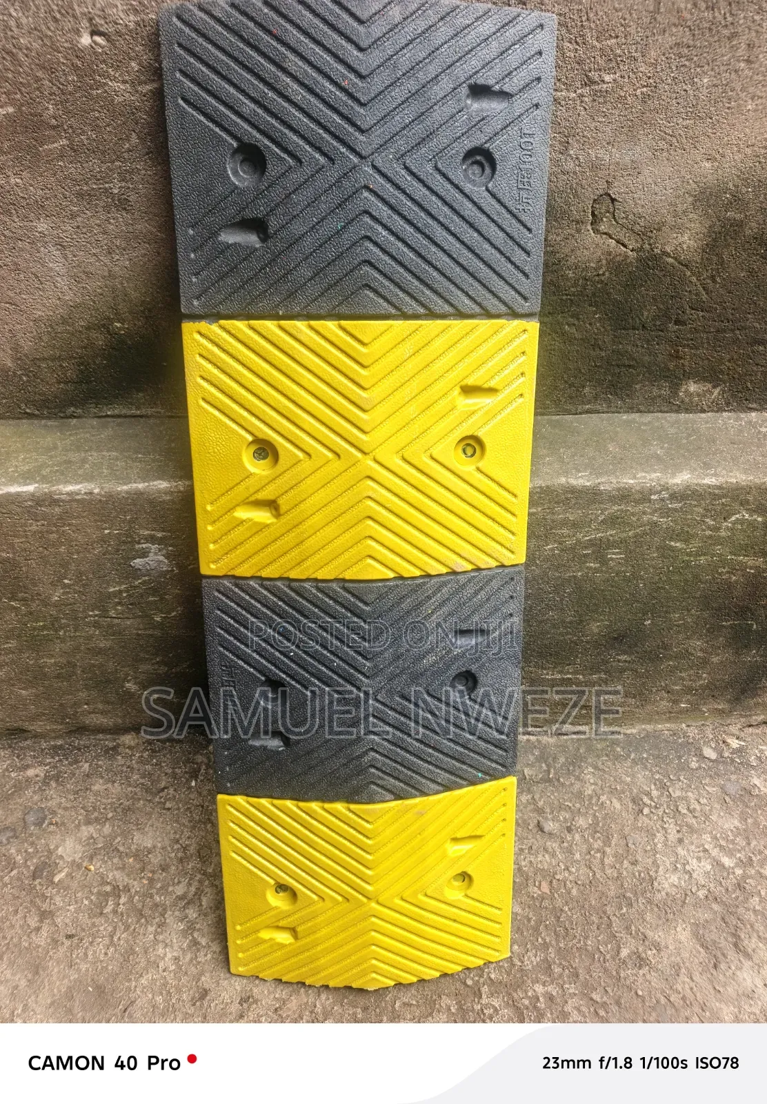 Rubber Speed Bump