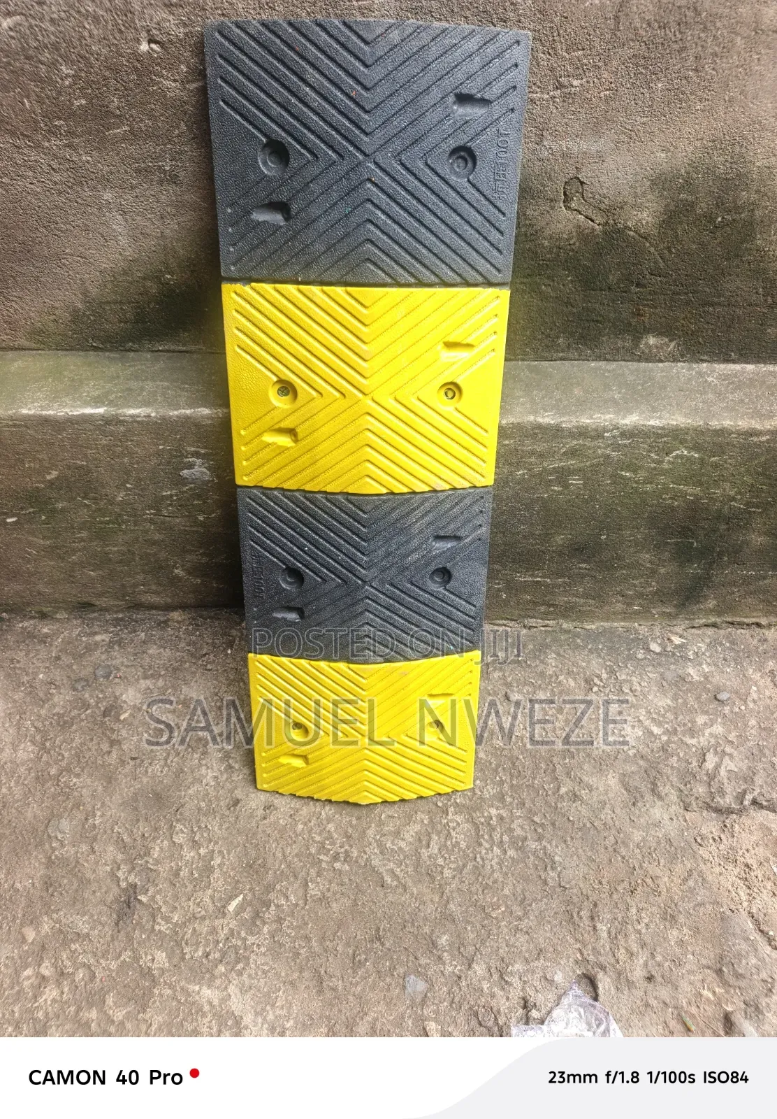 Rubber Speed Bump