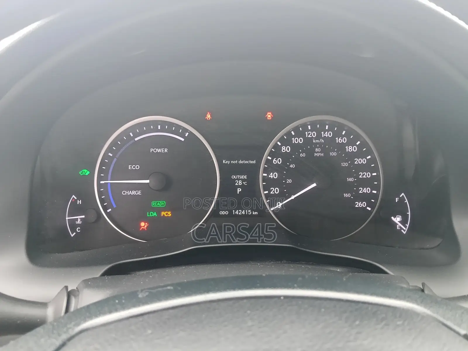 Lexus ES 2013 Red