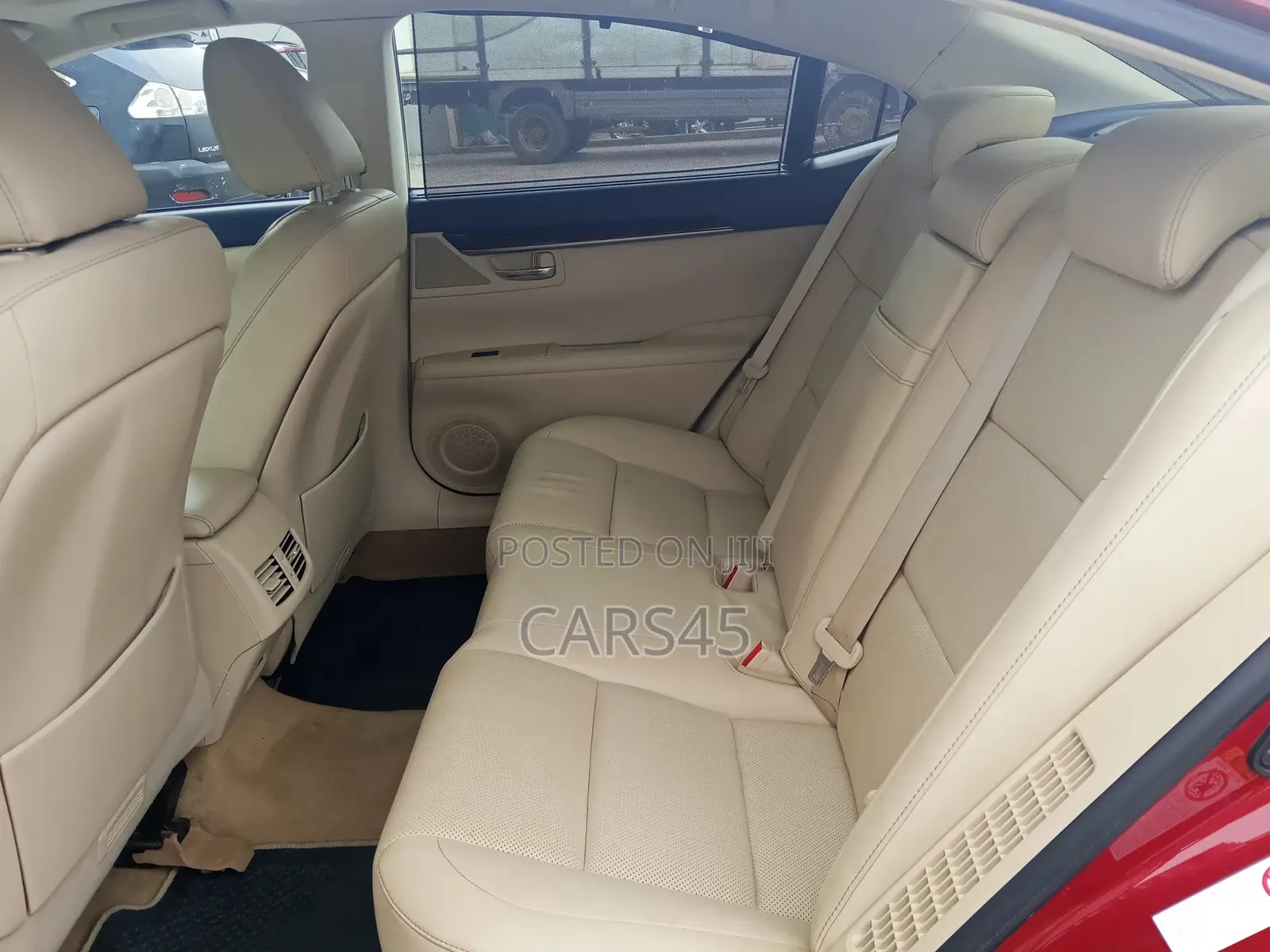 Lexus ES 2013 Red
