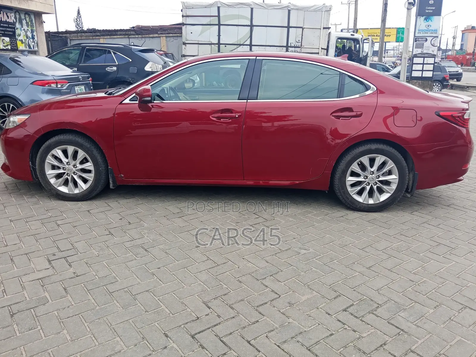 Lexus ES 2013 Red
