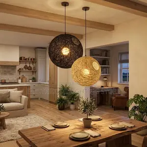 Hand Woven Minimalist Chandelier