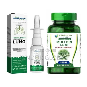 Herbal Spray Cleansing Lung Mullein Leaf Lungs Complex