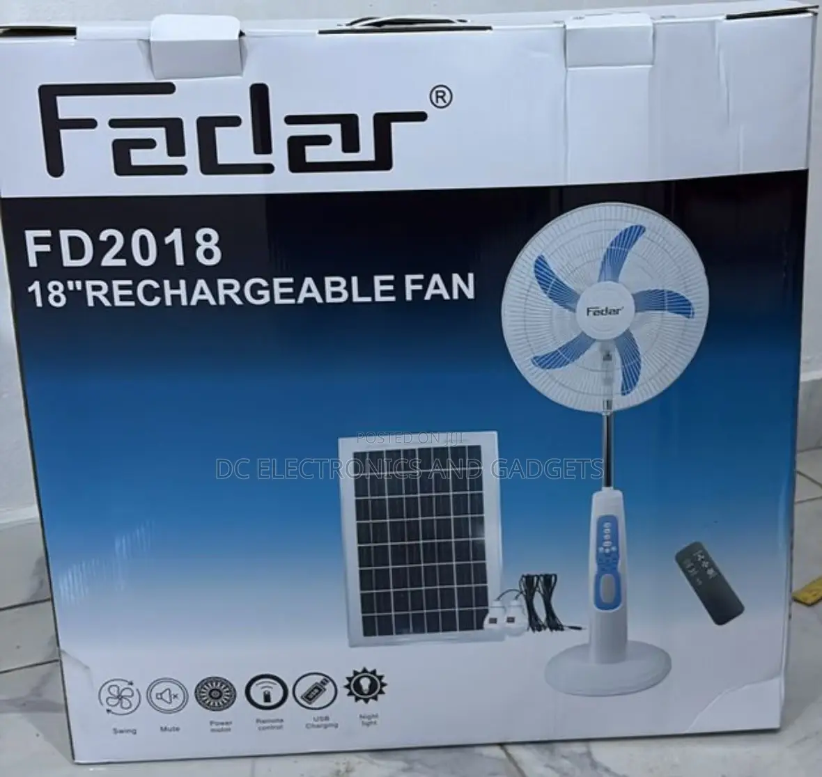Rechargeable Fan