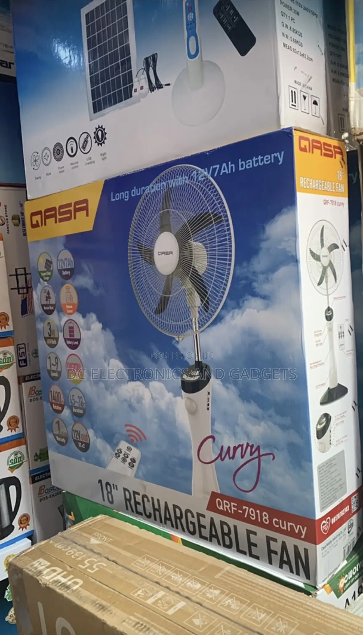 Rechargeable Fan