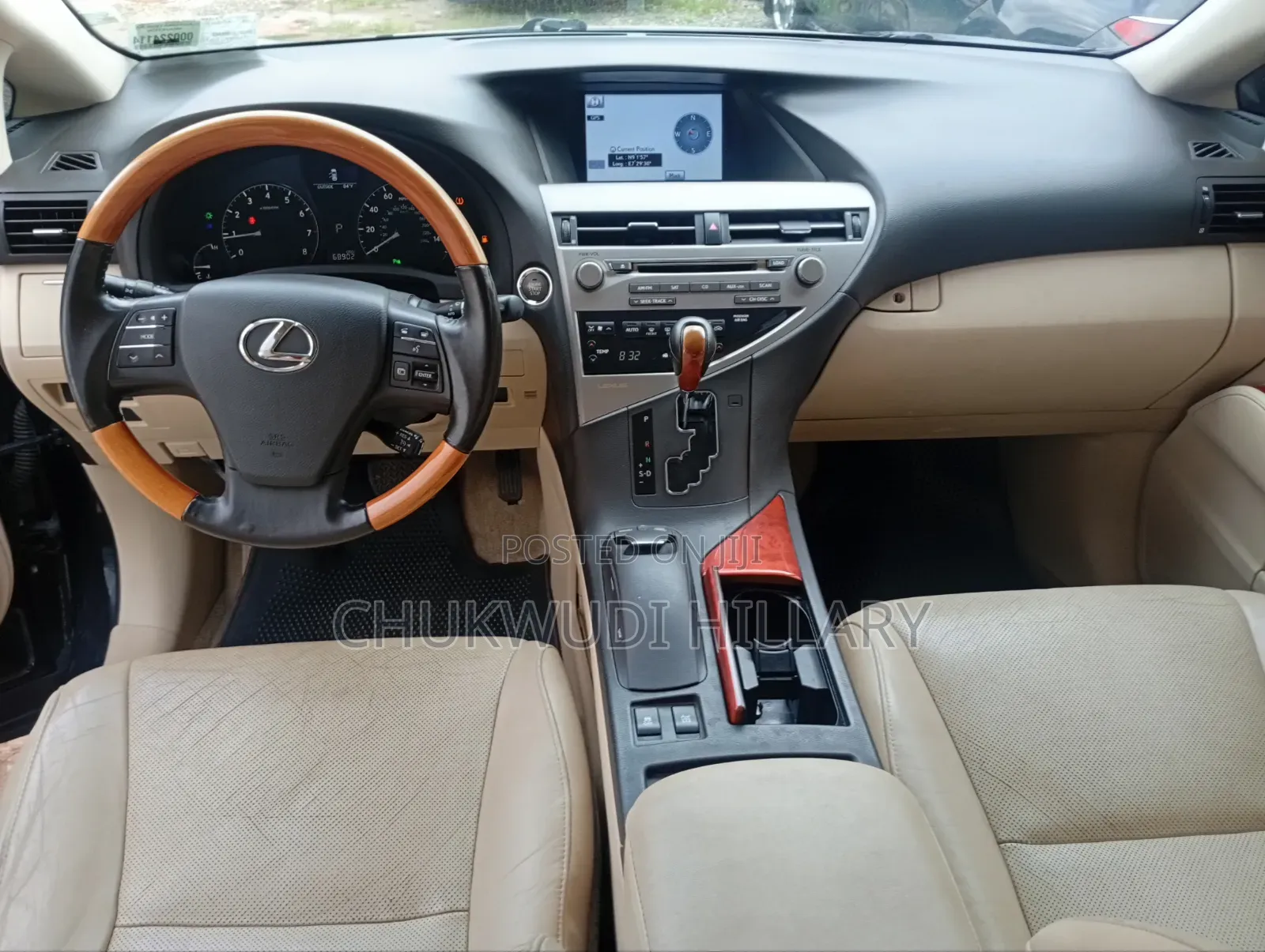 Lexus RX 2012 Black