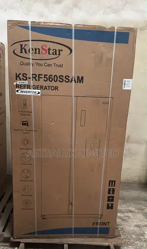 Kenstar Double Door Inverter Fridge KS-FR-560SSAM