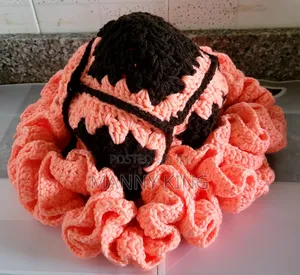 Luxury Crochet Ruffle Hat