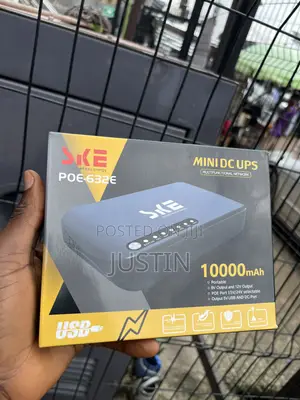 10000mah Ske Smart Key Energy Poe-632 Mini Dc Ups