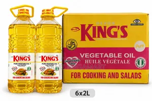 Devon King's Pure Vegetable Oil 6x2L