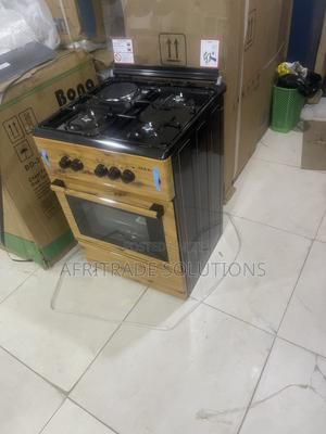 Maxi 6060 Gas Cooker – 3 Burners, 1 Hot Plate