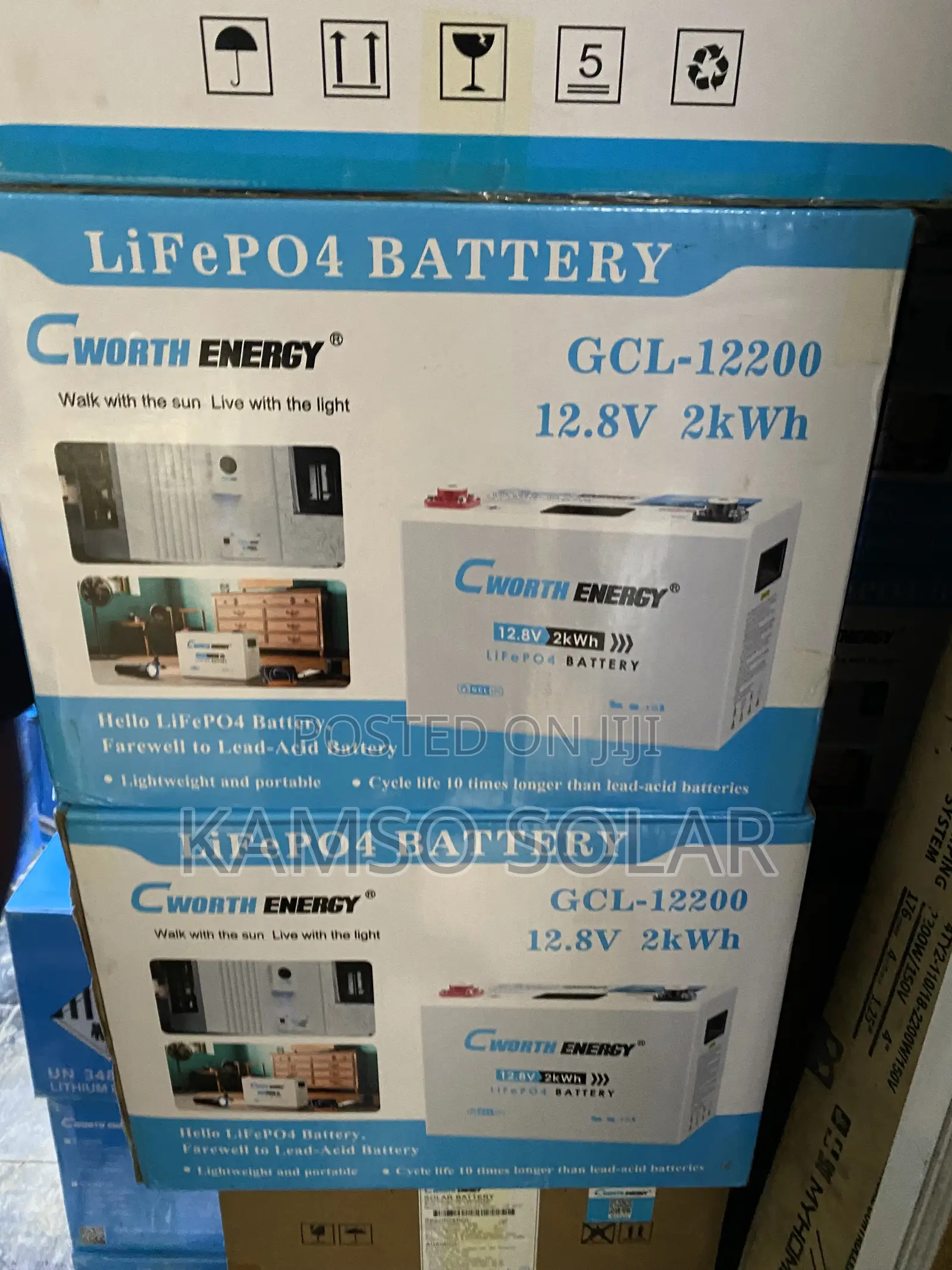 2kwh 12V Cworth Lithium Battery