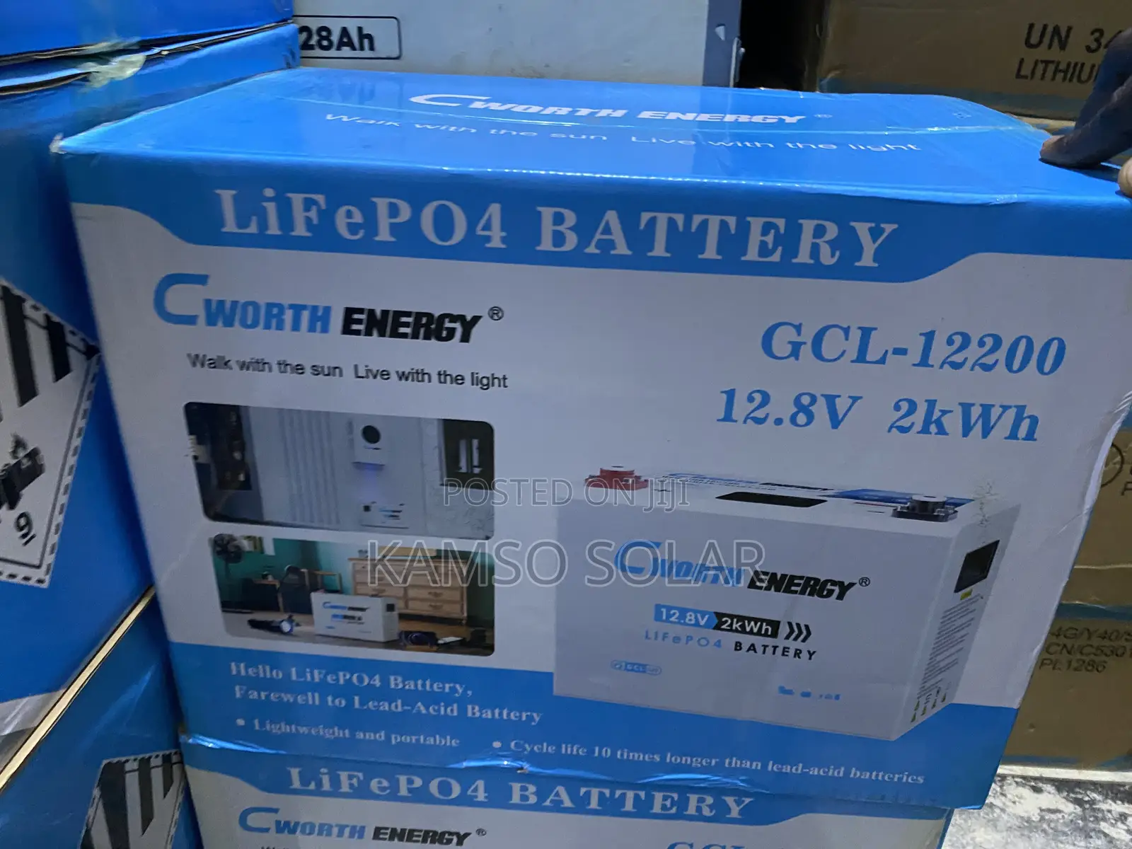 2kwh 12V Cworth Lithium Battery