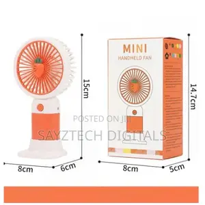 Solar Lamp & Hand Fan Combo