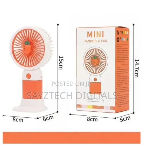 Solar Lamp & Hand Fan Combo