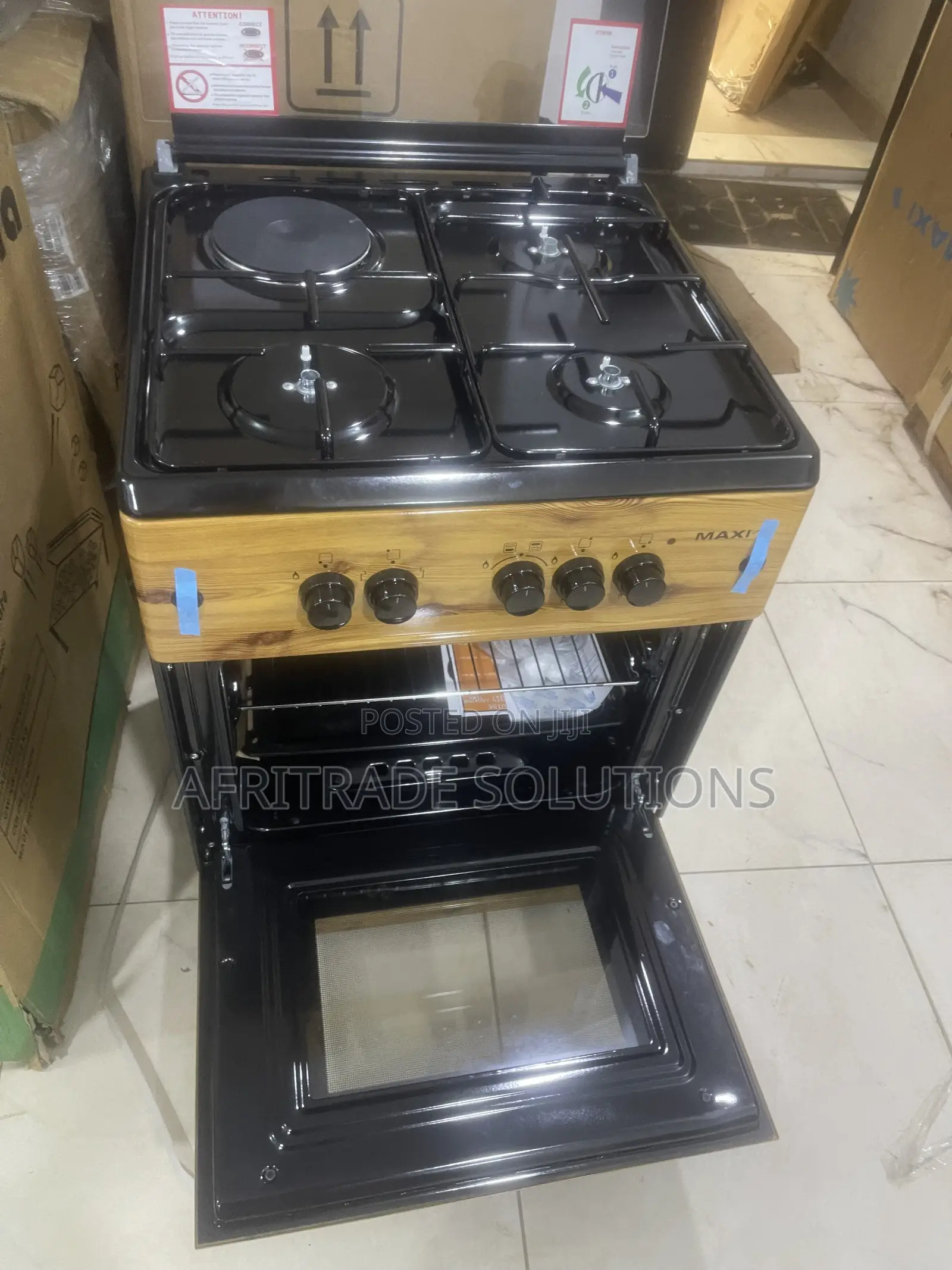 Maxi 6060 3 Burner + Hot Plate – Cook Without Limits
