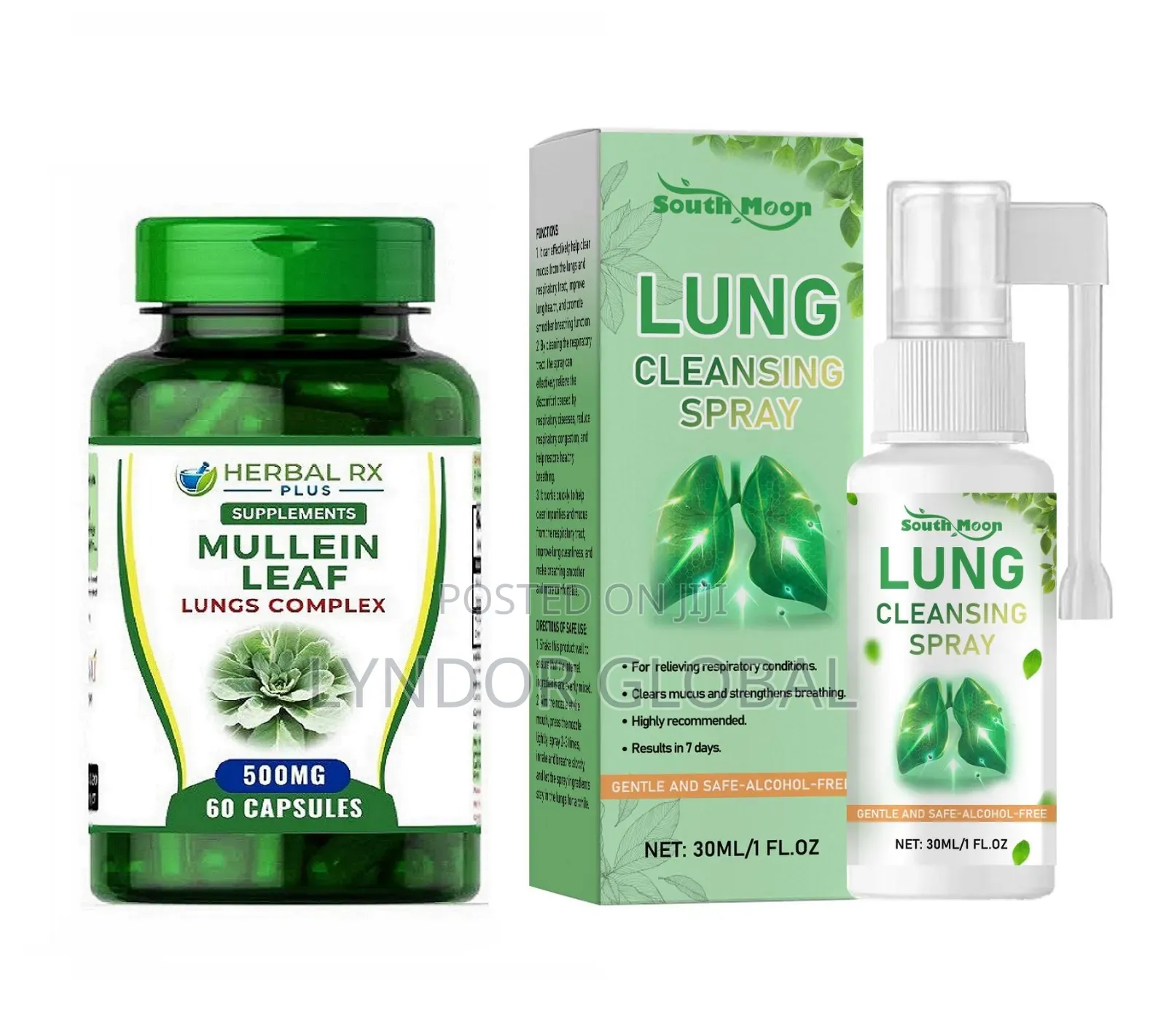 Mullein Leaf Lungs Complex Lung Cleansing Spray