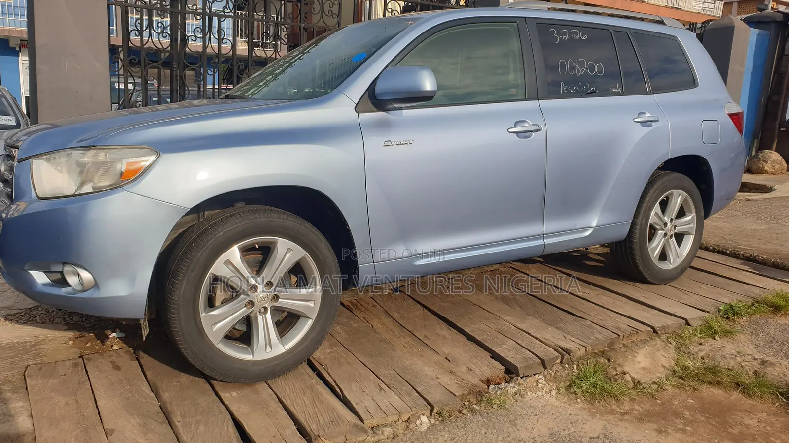 Toyota Highlander V6 2007 Blue
