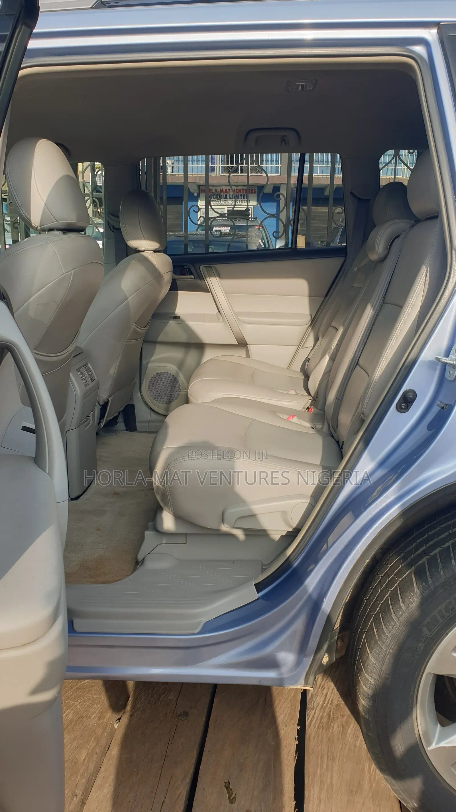 Toyota Highlander V6 2007 Blue