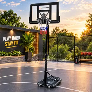 American Fitness Basketball Stand