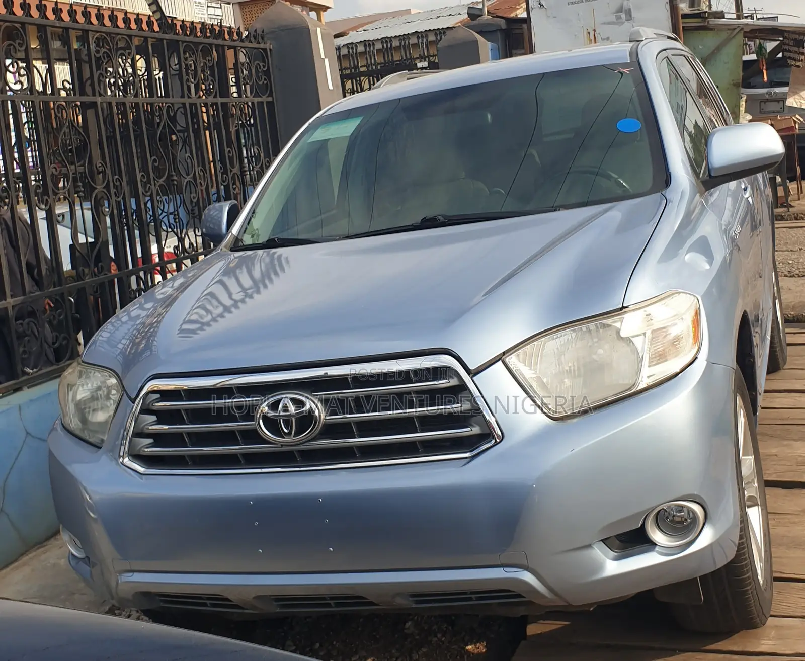 Toyota Highlander V6 2007 Blue