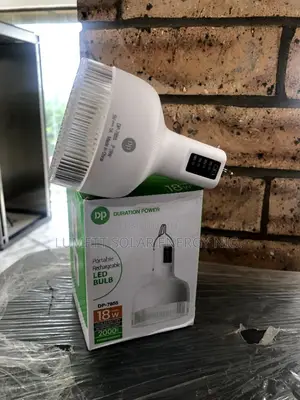 DP 18W Rechargeable LED Lighting Bulb
