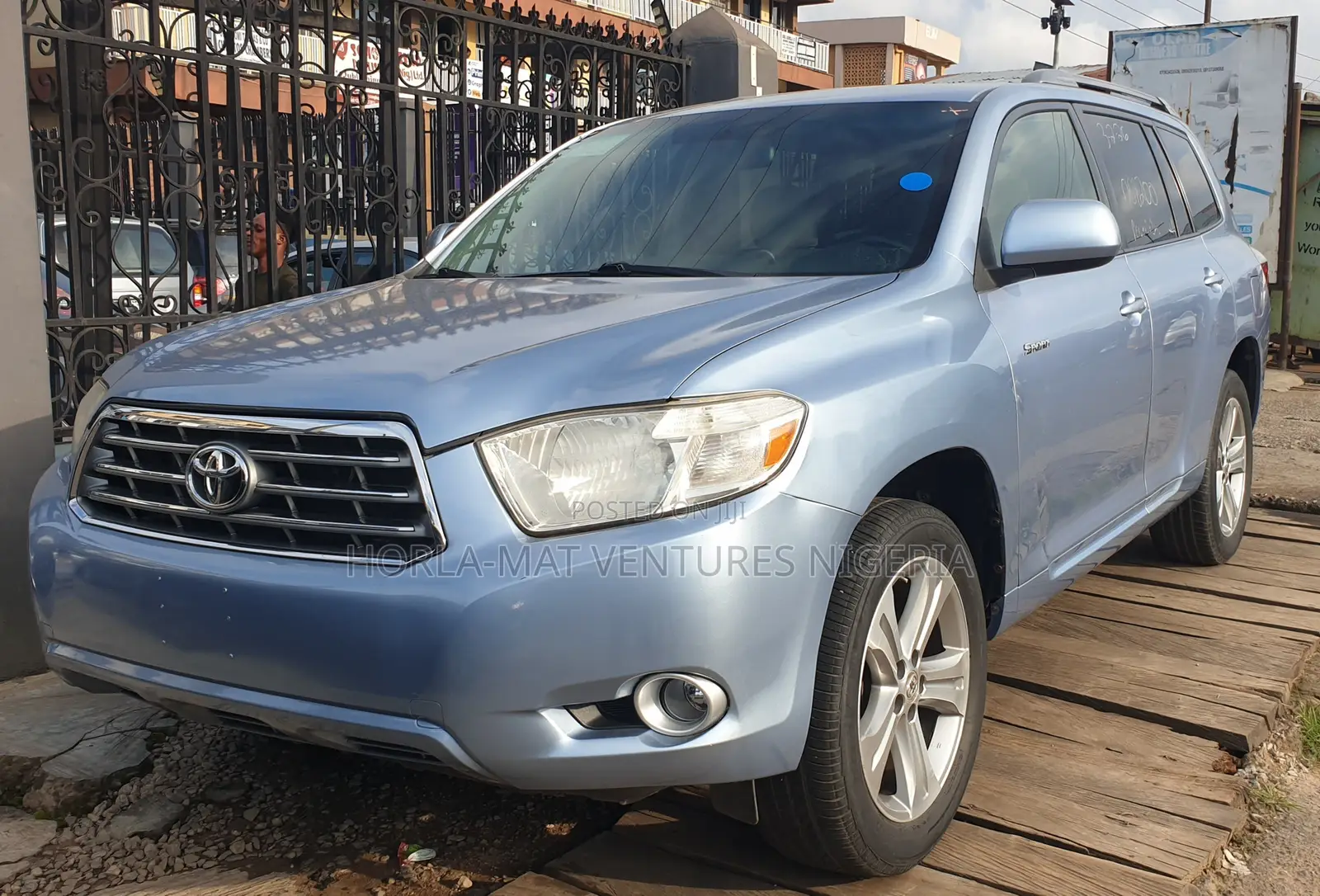 Toyota Highlander V6 2007 Blue