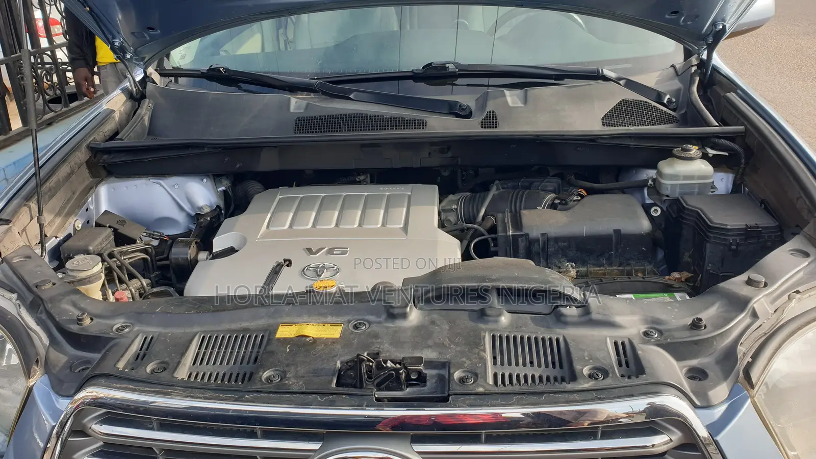 Toyota Highlander V6 2007 Blue