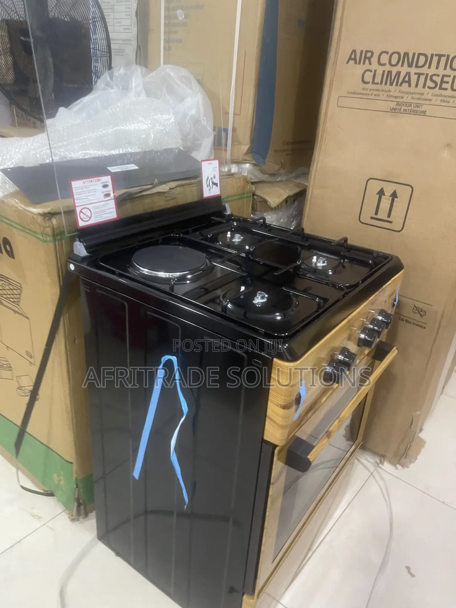 Maxi 6060 3 Burner + Hot Plate – Made for More