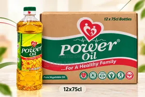 Power Oil Pure Vegetable Oil 12x750ml